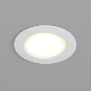 DK3046-WH Встраиваемый светильник, IP 20, 5Вт, LED, белый, пластик в Нижнекамске - nizhnekamsk.ok-mebel.com | фото