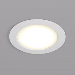 DK3048-WH Встраиваемый светильник, IP 20, 7Вт, LED, белый, пластик в Нижнекамске - nizhnekamsk.ok-mebel.com | фото
