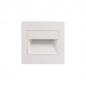 DK3050-WH Светильник встраиваемый в стену, IP 20, LED 3000, 1 Вт, белый, пластик в Нижнекамске - nizhnekamsk.ok-mebel.com | фото 3