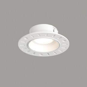 DK3055-WH Встраиваемый светильник, IP 20, 10 Вт, GU5.3, LED, белый, пластик в Нижнекамске - nizhnekamsk.ok-mebel.com | фото