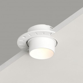 DK3056-WH Встраиваемый светильник под шпатлевку, IP20, до 15 Вт, LED, GU5,3, белый, пластик в Нижнекамске - nizhnekamsk.ok-mebel.com | фото 2