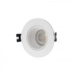 DK3061-WH Встраиваемый светильник, IP 20, 10 Вт, GU5.3, LED, белый/белый, пластик в Нижнекамске - nizhnekamsk.ok-mebel.com | фото