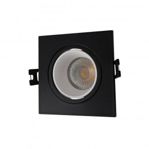 DK3071-BK+WH Встраиваемый светильник, IP 20, 10 Вт, GU5.3, LED, черный/белый, пластик в Нижнекамске - nizhnekamsk.ok-mebel.com | фото 1