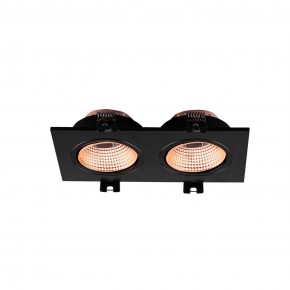 DK3072-BBR Встраиваемый светильник, IP 20, 10 Вт, GU5.3, LED, черный/бронзовый, пластик в Нижнекамске - nizhnekamsk.ok-mebel.com | фото 2