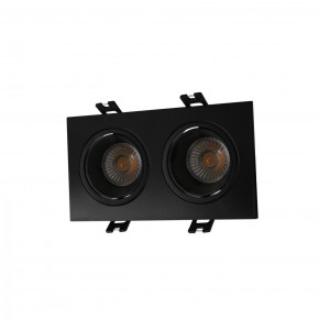 DK3072-BK Встраиваемый светильник, IP 20, 10 Вт, GU5.3, LED, черный/черный, пластик в Нижнекамске - nizhnekamsk.ok-mebel.com | фото