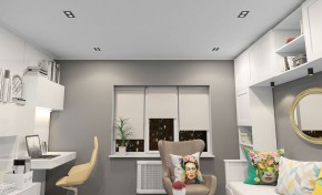 DK3072-BK+WH Встраиваемый светильник, IP 20, 10 Вт, GU5.3, LED, черный/белый, пластик в Нижнекамске - nizhnekamsk.ok-mebel.com | фото 2