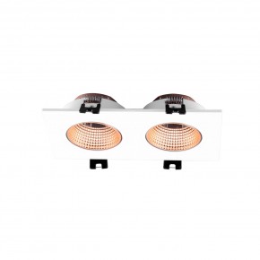 DK3072-WBR Встраиваемый светильник, IP 20, 10 Вт, GU5.3, LED, белый/бронзовый, пластик в Нижнекамске - nizhnekamsk.ok-mebel.com | фото 2