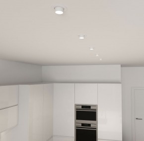 DK3120-WH Встраиваемый светильник, IP20, до 15 Вт, LED, GU5,3, белый, пластик в Нижнекамске - nizhnekamsk.ok-mebel.com | фото 6