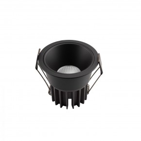 DK4500-BK Встраиваемый светильник, IP 20, 12 Вт, LED 3000, черный, алюминий в Нижнекамске - nizhnekamsk.ok-mebel.com | фото