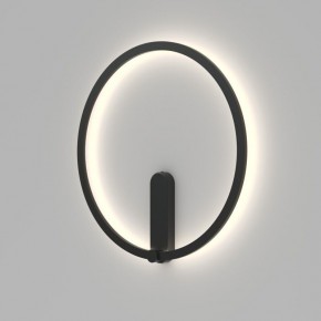 DK5035-BK Бра ROUND со светодиодом, IP20, 24W, 3000/4000/6500K, черный, алюминий в Нижнекамске - nizhnekamsk.ok-mebel.com | фото