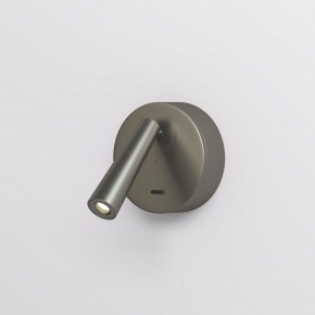 DK5072-DN Бра SHINE WALL со светодиодом, D104*H68, IP20, 3000К, 3W, RA?90, темный никель, алюминий в Нижнекамске - nizhnekamsk.ok-mebel.com | фото 2