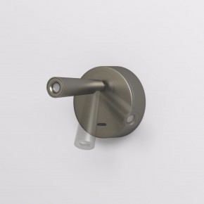 DK5072-DN Бра SHINE WALL со светодиодом, D104*H68, IP20, 3000К, 3W, RA?90, темный никель, алюминий в Нижнекамске - nizhnekamsk.ok-mebel.com | фото 3