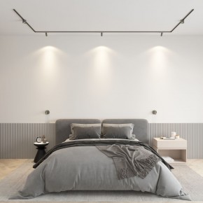 DK5072-DN Бра SHINE WALL со светодиодом, D104*H68, IP20, 3000К, 3W, RA?90, темный никель, алюминий в Нижнекамске - nizhnekamsk.ok-mebel.com | фото 4