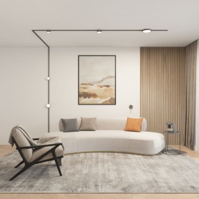 DK5072-DN Бра SHINE WALL со светодиодом, D104*H68, IP20, 3000К, 3W, RA?90, темный никель, алюминий в Нижнекамске - nizhnekamsk.ok-mebel.com | фото 5