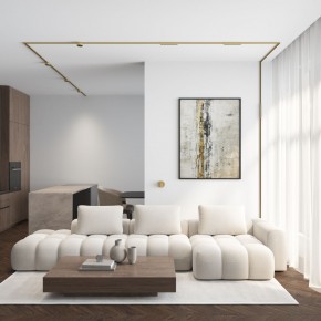 DK5072-SB Бра SHINE WALL со светодиодом, D104*H68, IP20, 3000К, 3W, RA?90, сатинированная латунь, алюминий в Нижнекамске - nizhnekamsk.ok-mebel.com | фото 6