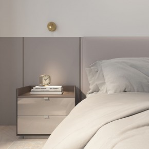 DK5072-SB Бра SHINE WALL со светодиодом, D104*H68, IP20, 3000К, 3W, RA?90, сатинированная латунь, алюминий в Нижнекамске - nizhnekamsk.ok-mebel.com | фото 9