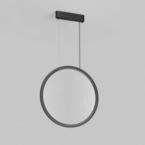 DK6606-BK Подвесной вертикальный светильник Veil со светодиодом H1700 d600 220V 48W 3000-6000K IP20 черный алюминий в Нижнекамске - nizhnekamsk.ok-mebel.com | фото 4