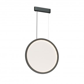 DK6606-BK Подвесной вертикальный светильник Veil со светодиодом H1700 d600 220V 48W 3000-6000K IP20 черный алюминий в Нижнекамске - nizhnekamsk.ok-mebel.com | фото 5