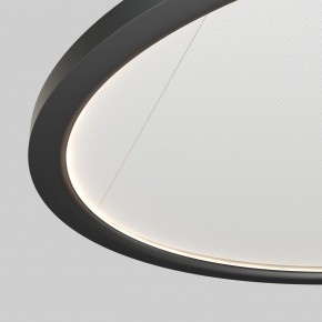 DK6616-BK Подвесной горизонтальный светильник Veil со светодиодом H900 d600 220V 48W 3000-6000K IP20 черный алюминий в Нижнекамске - nizhnekamsk.ok-mebel.com | фото 3