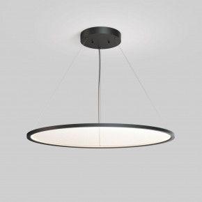 DK6620-BK Подвесной горизонтальный светильник Veil со светодиодом H900 d1000 220V 82W 3000-6000K IP20 черный алюминий в Нижнекамске - nizhnekamsk.ok-mebel.com | фото
