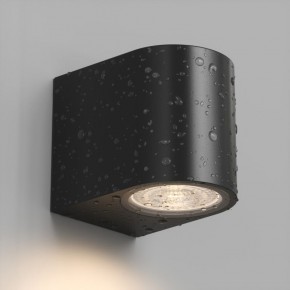 DK9790-BK Настенный уличный светильник NARVIK, IP44, GU10 LED, до 15 Вт, черный, алюминий в Нижнекамске - nizhnekamsk.ok-mebel.com | фото 3