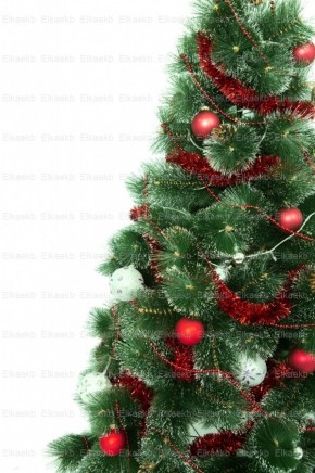 Елка искусственная напыление снег 210 см в Нижнекамске - nizhnekamsk.ok-mebel.com | фото 2