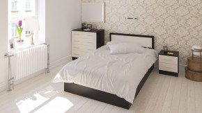 Фиеста Кровать 1200, цвет венге/дуб лоредо, ШхГхВ 123,5х203,5х80 см., сп.м. 1200х2000 мм., без матраса, основание есть в Нижнекамске - nizhnekamsk.ok-mebel.com | фото 5