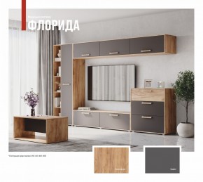 ФЛОРИДА Гостиная (модульная) дуб золотой/графит в Нижнекамске - nizhnekamsk.ok-mebel.com | фото