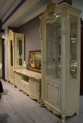 Гостиная Джоконда (крем глянец) 1+ТВ+1 в Нижнекамске - nizhnekamsk.ok-mebel.com | фото 4