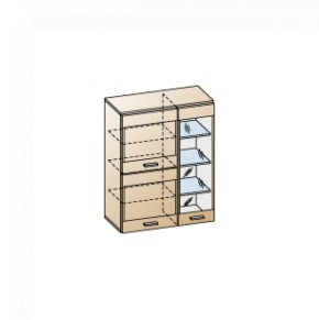 Гостиная Камелия Композиция 6 (Снежный ясень) в Нижнекамске - nizhnekamsk.ok-mebel.com | фото 2