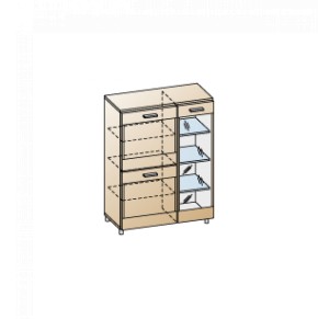 Гостиная Камелия Композиция 6 (Снежный ясень) в Нижнекамске - nizhnekamsk.ok-mebel.com | фото 7