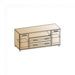 Гостиная Мелисса Композиция 12 (Акация Молдау) в Нижнекамске - nizhnekamsk.ok-mebel.com | фото 6