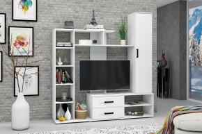 Гостиная Торонто (Белый текстурный) в Нижнекамске - nizhnekamsk.ok-mebel.com | фото 3
