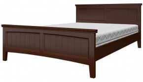 ГРАЦИЯ-4 Кровать из массива 1600 (Орех) в Нижнекамске - nizhnekamsk.ok-mebel.com | фото
