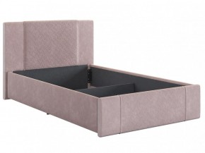 ХЛОЯ Кровать 1200 каркас (нежно-розовый велюр) в Нижнекамске - nizhnekamsk.ok-mebel.com | фото