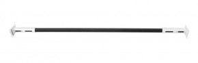 Турник раздвижной 1250-1500 цв. белый-черный FLEXTER PROFI в Нижнекамске - nizhnekamsk.ok-mebel.com | фото