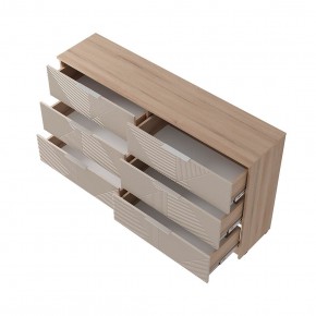 Комод Эмилия КМ-04 (Дуб смоки/Айриш (MF03)) в Нижнекамске - nizhnekamsk.ok-mebel.com | фото 4