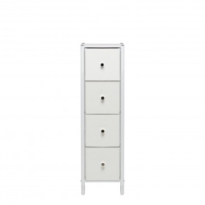 Комод Leset Нирита/Хайди узкий 4 ящика в Нижнекамске - nizhnekamsk.ok-mebel.com | фото