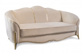 Комплект мягкой мебели Lara 3-1-1 с раскладным механизмом (бежевый/золото) в Нижнекамске - nizhnekamsk.ok-mebel.com | фото 2