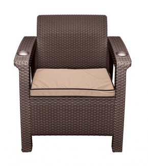 Комплект на балкон Yalta Balcony Set (Ялта) шоколадный в Нижнекамске - nizhnekamsk.ok-mebel.com | фото 5
