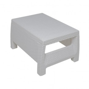 Комплект на балкон Yalta Premium Balcony Set (Ялта) белый (+подушки под спину) в Нижнекамске - nizhnekamsk.ok-mebel.com | фото 2