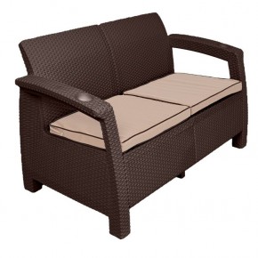 Комплект уличной мебели Yalta Premium Terrace Set (Ялта) шоколадый (+подушки под спину) в Нижнекамске - nizhnekamsk.ok-mebel.com | фото 3