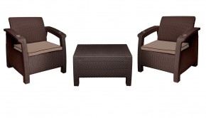 Комплект уличной мебели Yalta Premium Terrace Set (Ялта) шоколадый (+подушки под спину) в Нижнекамске - nizhnekamsk.ok-mebel.com | фото 8