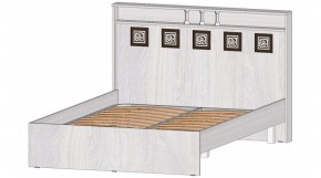 КОСТА-РИКА Кровать 1400 с основанием (анкор светлый) в Нижнекамске - nizhnekamsk.ok-mebel.com | фото