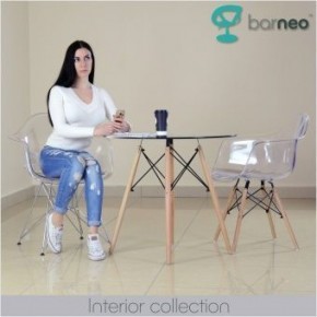 Кресло Barneo N-14 WoodMold прозрачный в Нижнекамске - nizhnekamsk.ok-mebel.com | фото 2