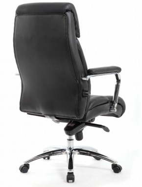 Кресло BRABIX PREMIUM "Phaeton EX-502" (кожа с компаньоном, хром, черное) 530882 в Нижнекамске - nizhnekamsk.ok-mebel.com | фото 4