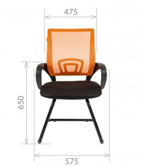 Кресло для оператора CHAIRMAN 696 V (ткань TW-11/сетка TW-01) в Нижнекамске - nizhnekamsk.ok-mebel.com | фото 5