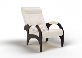 Кресло для отдыха Римини 19-К-КР (экокожа/венге) КРЕМ в Нижнекамске - nizhnekamsk.ok-mebel.com | фото