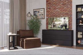 Кресло для отдыха Йоки коричневое, ткань рогожка в Нижнекамске - nizhnekamsk.ok-mebel.com | фото 4