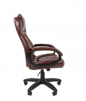 Кресло для руководителя  CHAIRMAN 432 (Экокожа коричневая) в Нижнекамске - nizhnekamsk.ok-mebel.com | фото 3